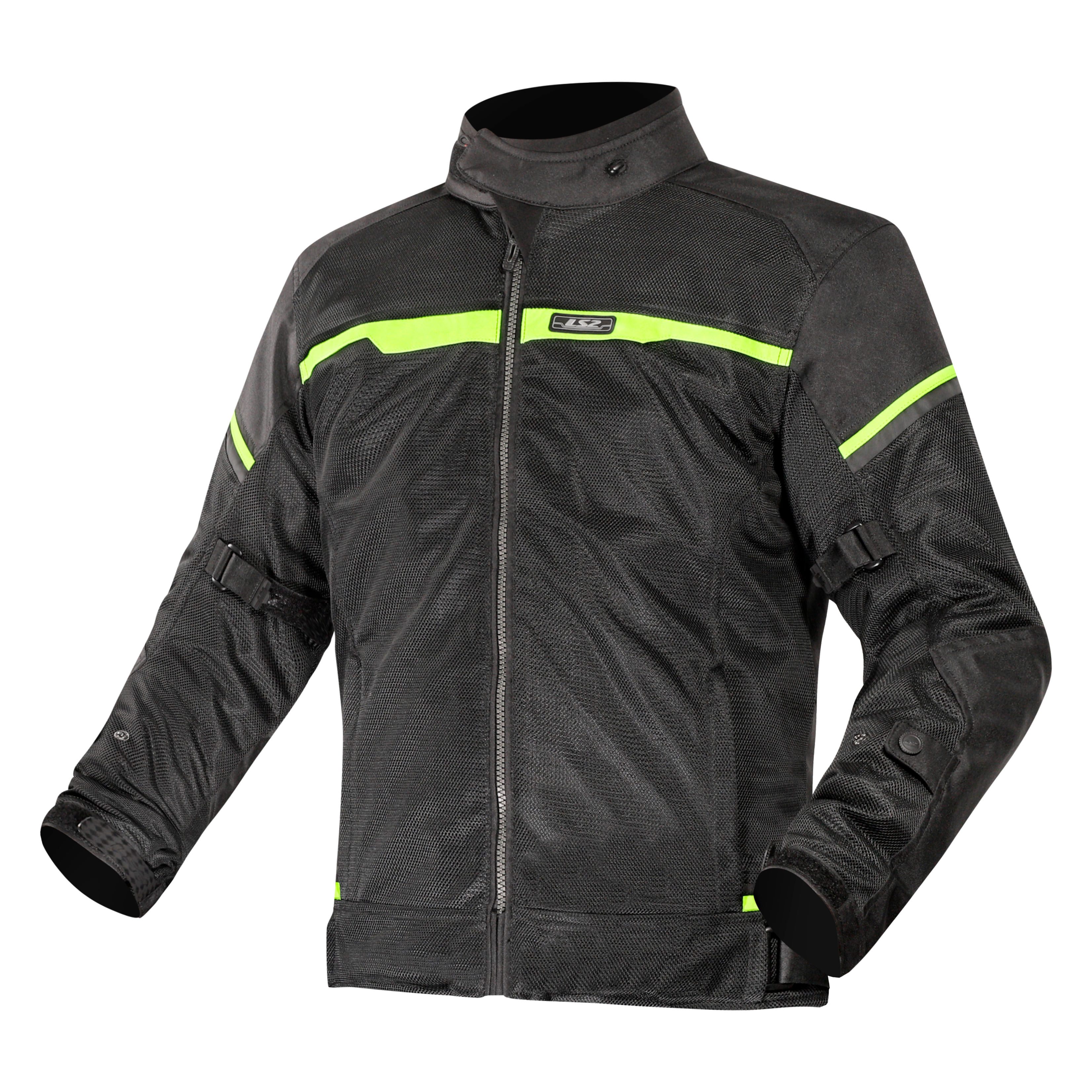 LS2 RIVA LADY JACKET BLACK YELLOW